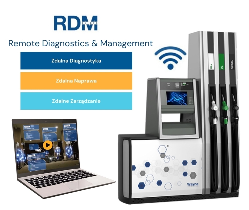 RDM – zdalne zarządzanie, diagnostyka i naprawa dystrybutora